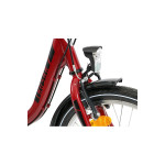 Retro skladací bicykel Lavida 24'' Husar 6 prevodový 15,5" sivá